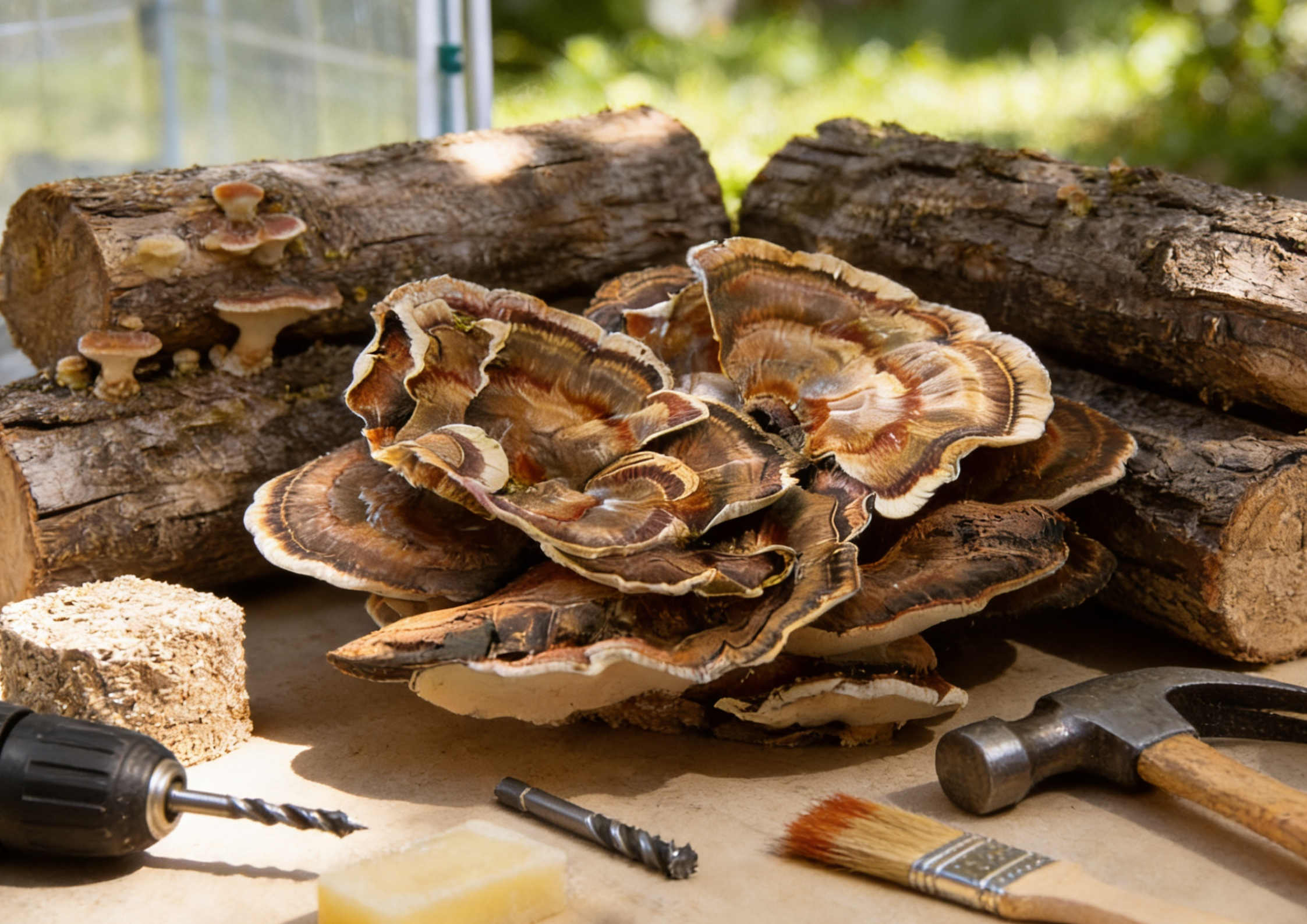how to grow turkey tail mushrooms this guide explains what you need