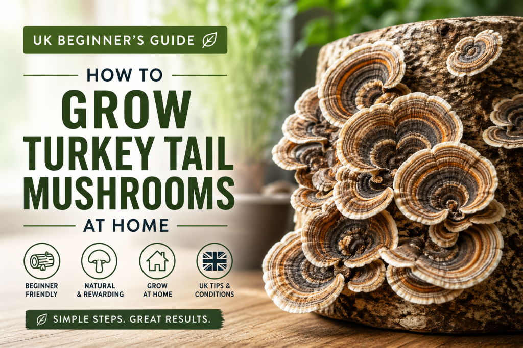 how to grow turkey tail mushrooms for beginners